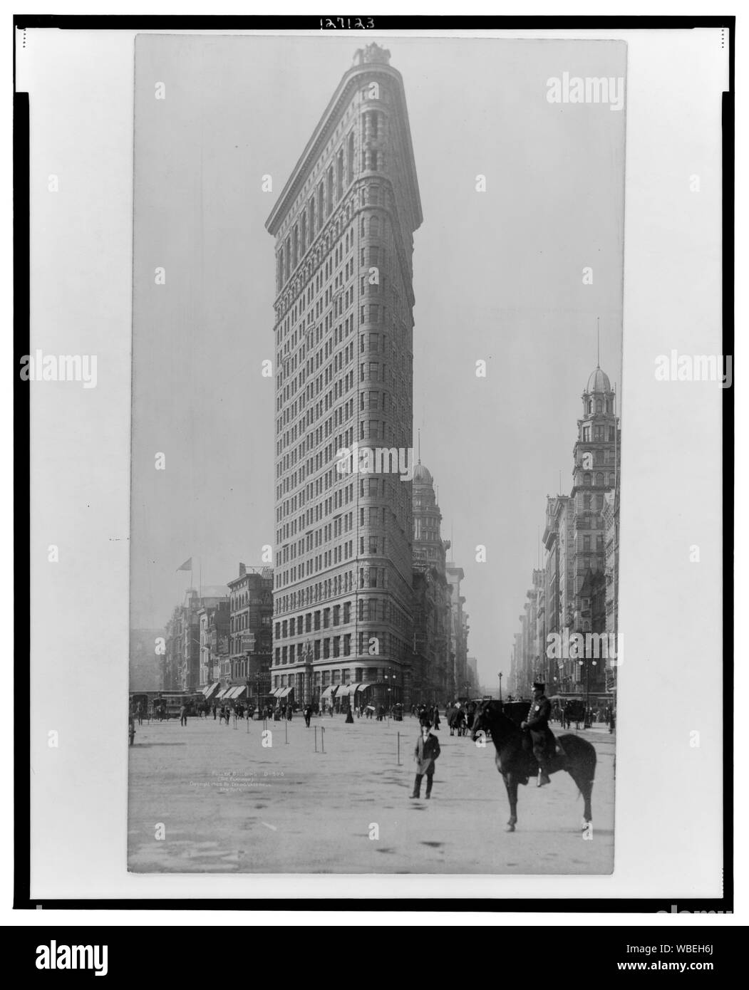 Fuller (Construction du Flatiron) Abstract/moyenne : 1 tirage photographique. Banque D'Images