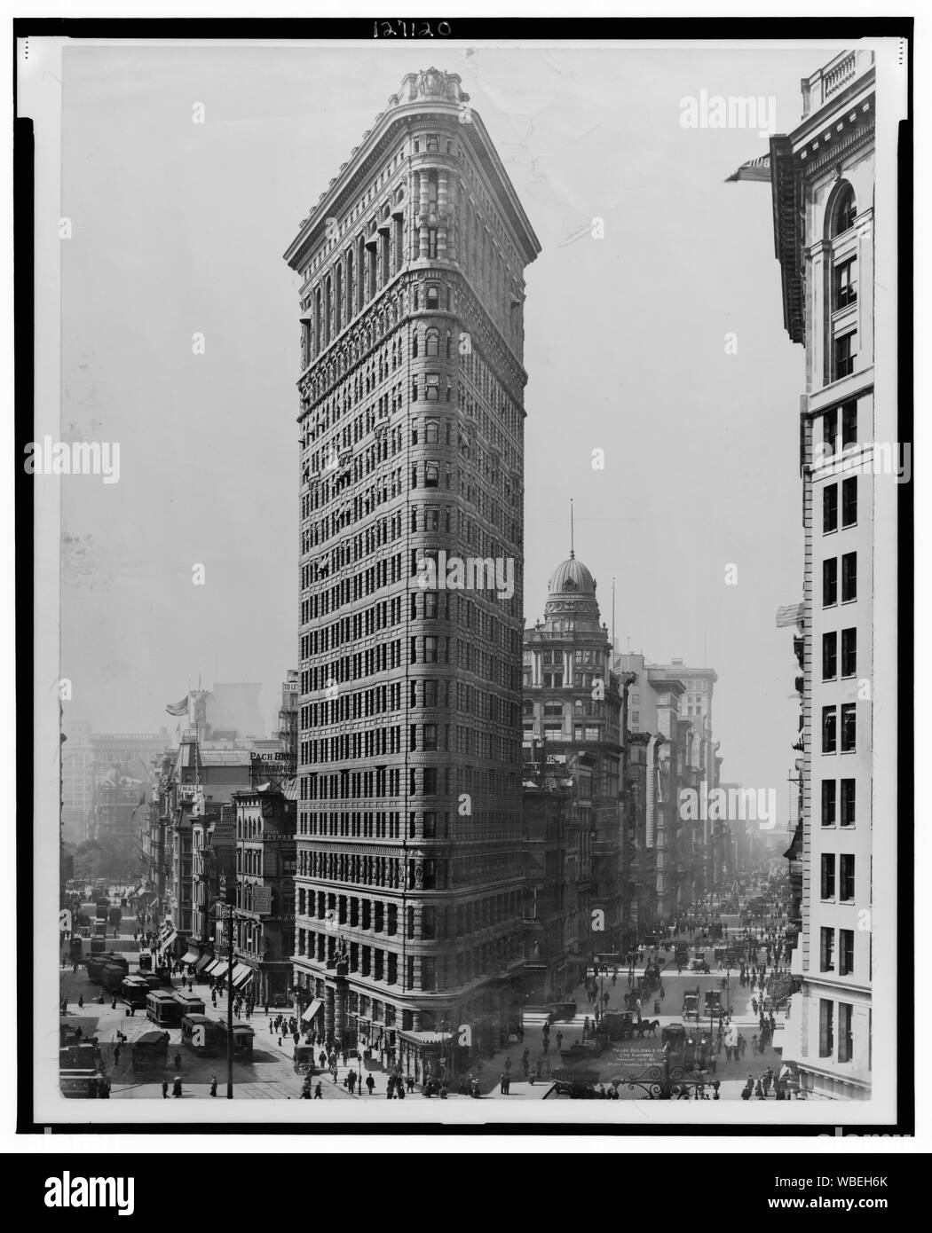 Fuller (Construction du Flatiron) Abstract/moyenne : 1 tirage photographique. Banque D'Images