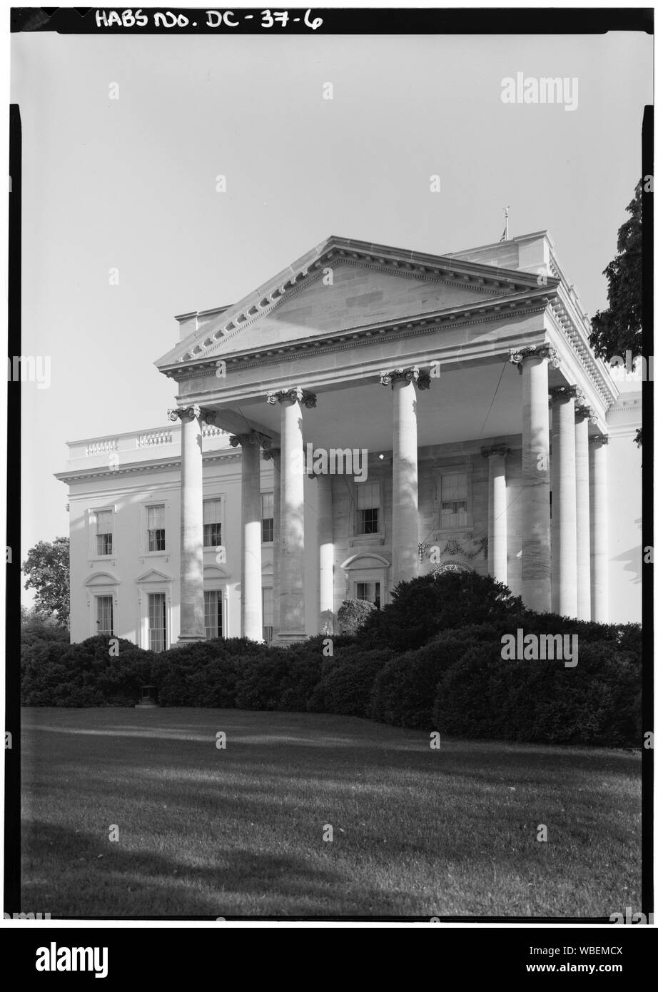 Vue générale de l'AMÉRIQUE DU PORTIQUE ; Anglais : 6. Vue générale DE L'AMÉRIQUE DU NORD-OUEST DE PORTIQUE HABS DC,laver,134-6 Banque D'Images