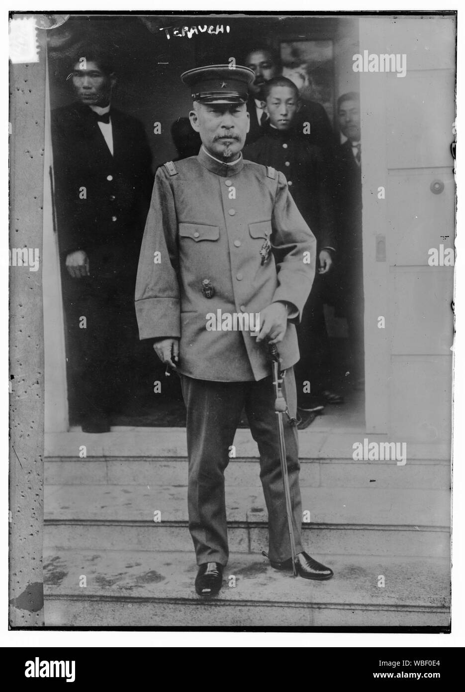Le général comte Terauchi] Abstract/moyenne : 1 négatif : vitrage ; 5 x 7 in. ou moins. Banque D'Images