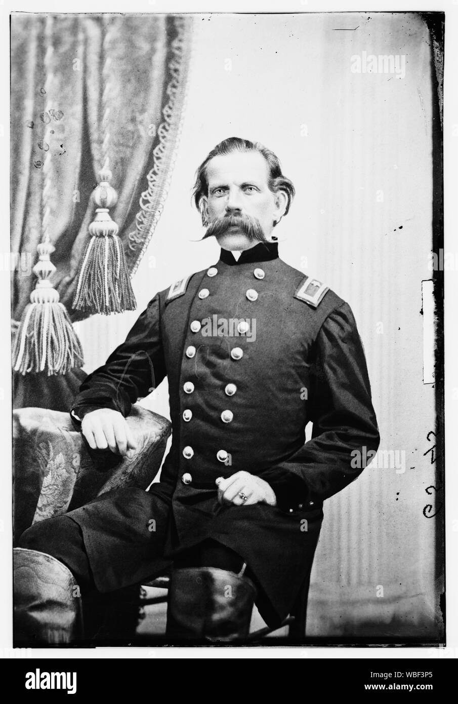 Le général Richard W. Johnson, 3e Ky Cav. U.S.A. Banque D'Images