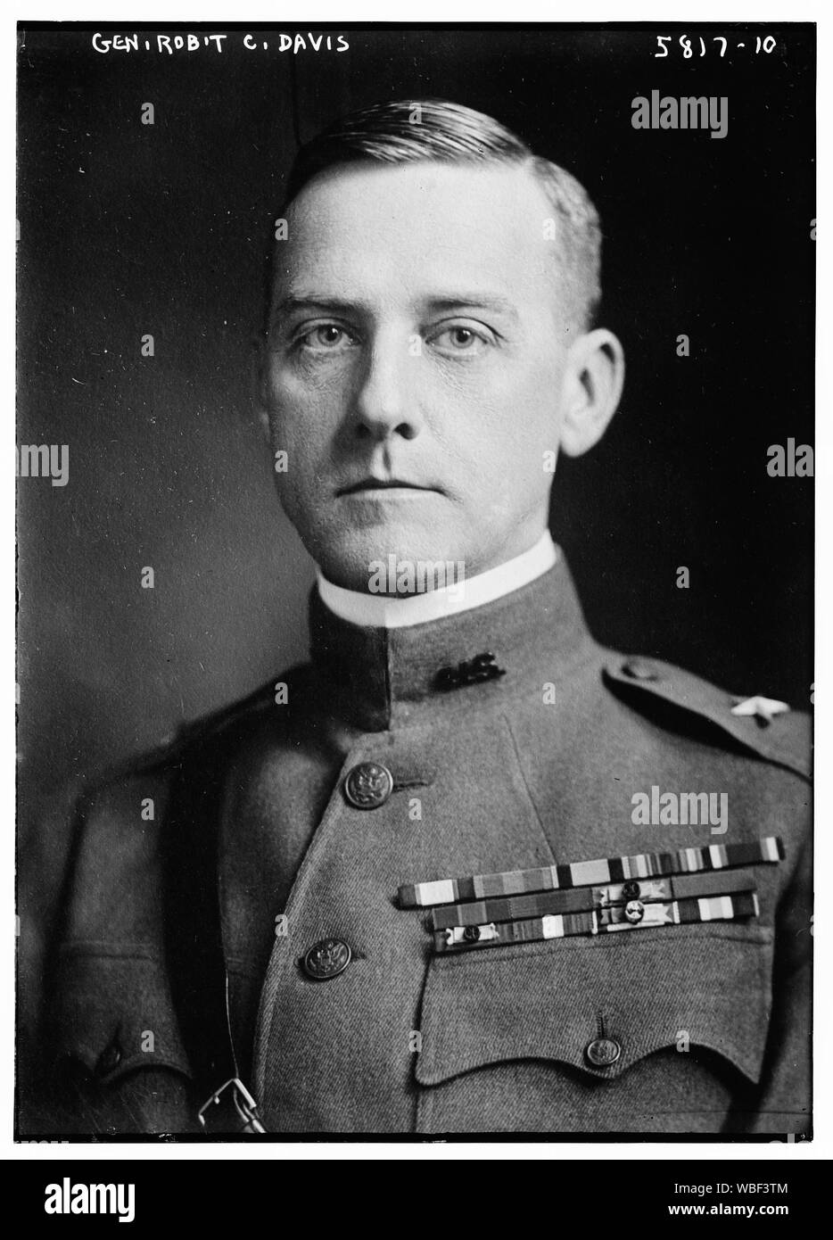 Gen. Robt. C. Davis Résumé/moyenne : 1 négatif : vitrage ; 5 x 7 in. ou moins. Banque D'Images