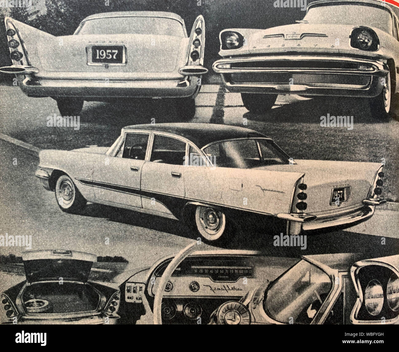 À la carrosserie moderne od De Soto en 1957 Banque D'Images