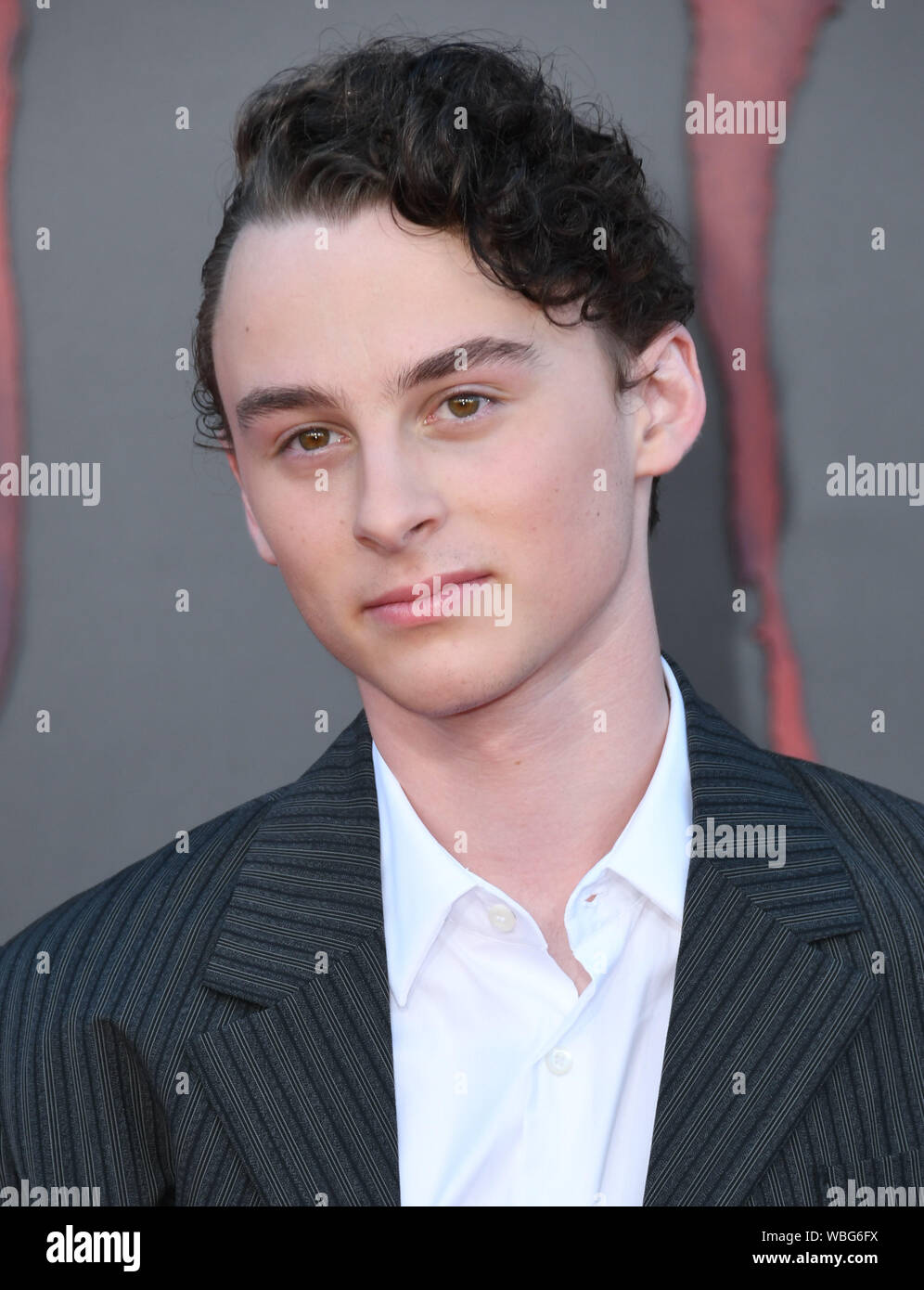 26 août 2019, Westwood, Californie, USA : 26 août 2019 - Hollywood, Californie - Wyatt Oleff. ''Il Chapitre Deux'' Los Angeles Premiere tenue au Regency Village Theatre. Crédit photo : Birdie Thompson/AdMedia (crédit Image : © Birdie Thompson/AdMedia via Zuma sur le fil) Banque D'Images