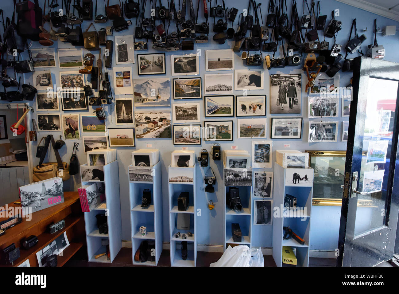 Reykjavik en Islande Banque D'Images