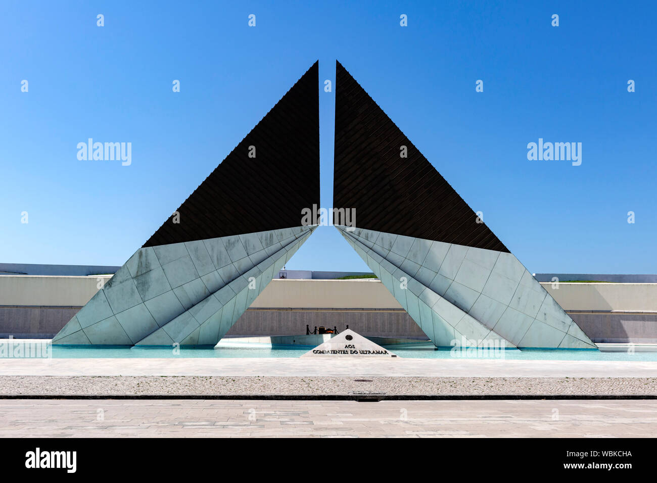 Aos Combatentes Ultramar n'War Memorial Belen, Lisbonne, Portugal. Banque D'Images