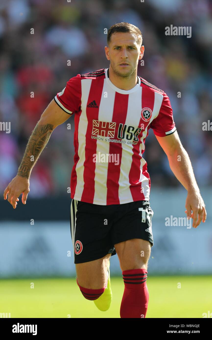 BILLY SHARP, Sheffield United FC, 2019 Banque D'Images