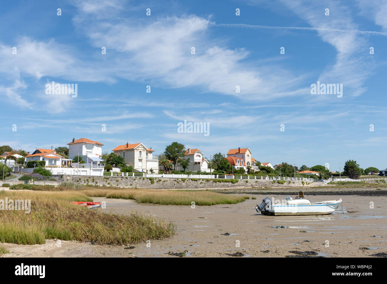Fouras, Charente Maritime, France. Maisons au bord de mer Photo Stock -  Alamy