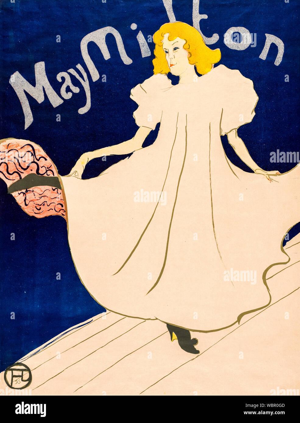 Henri de Toulouse Lautrec, affiche, Milton, Mai 1895 Banque D'Images