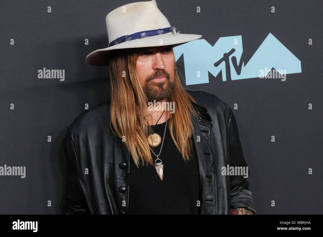 Newark, USA. Août 27, 2019. Billy Ray Cyrus assiste à la 2019 MTV Video Music Video Awards tenue au Prudential Center de Newark, NJ : SOPA de crédit limité/Alamy Images Live News Banque D'Images