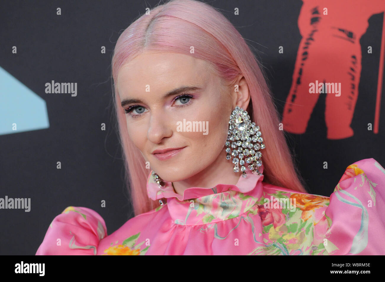 Newark, USA. Août 27, 2019. Grace Chatto assiste à la 2019 MTV Video Music Video Awards tenue au Prudential Center de Newark, NJ : SOPA de crédit limité/Alamy Images Live News Banque D'Images