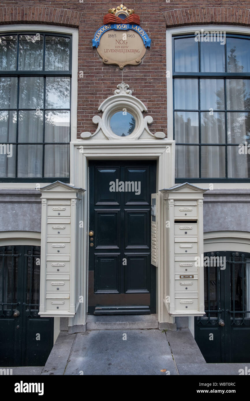 Tourisme à Amsterdam Banque D'Images