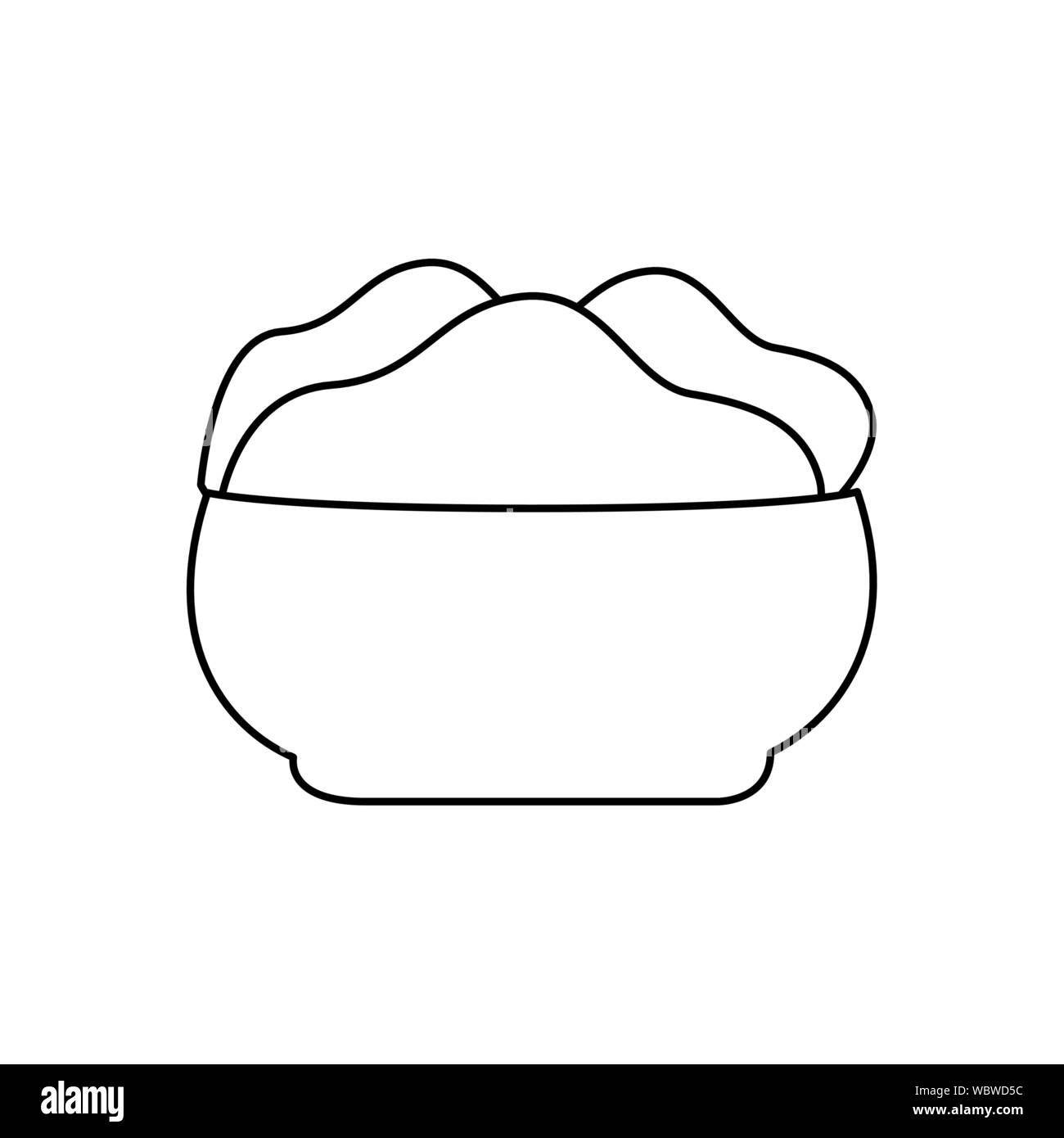 Célébration d'Onam alimentaire design Illustration de Vecteur