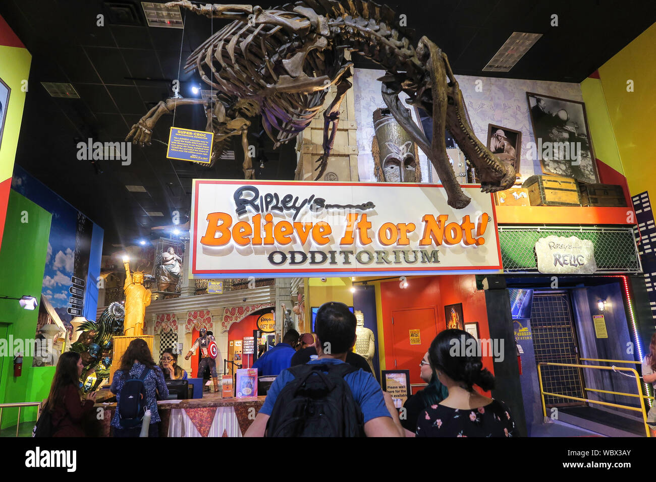 Ripley's croyez le ou non ! Hall, West 42nd Street, NEW YORK CITY Banque D'Images