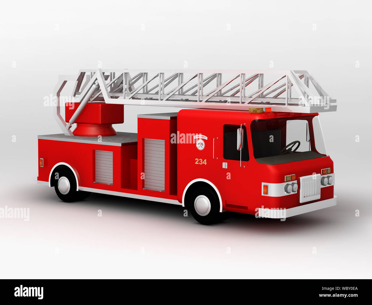 Camion de pompier Banque D'Images