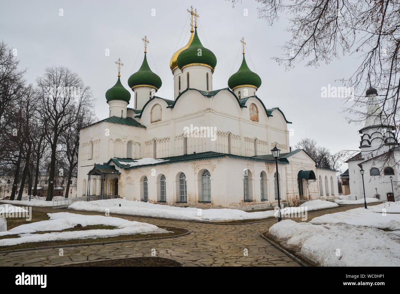 Cathédrale Spaso-preobrajensky de la Maison Spaso-evfimiev monastère. Dans l'Église orthodoxe de Russie Vladimir region. Banque D'Images