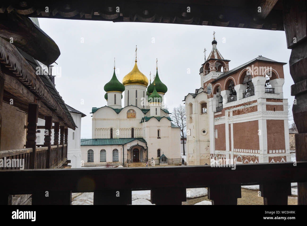 Cathédrale Spaso-preobrajensky de la Maison Spaso-evfimiev monastère. Dans l'Église orthodoxe de Russie Vladimir region. Banque D'Images