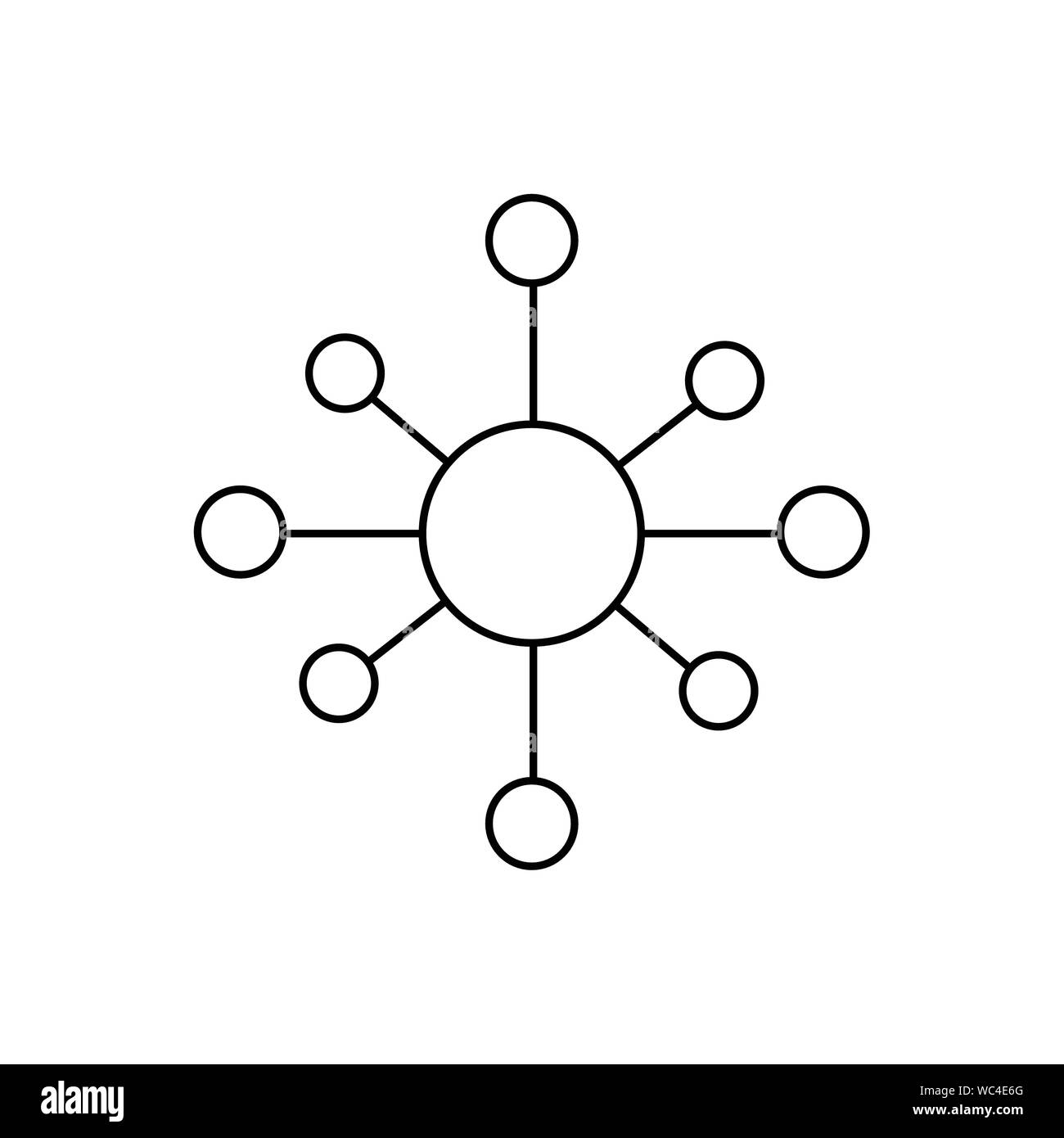 Vecteur conception sphères isolées Illustration de Vecteur