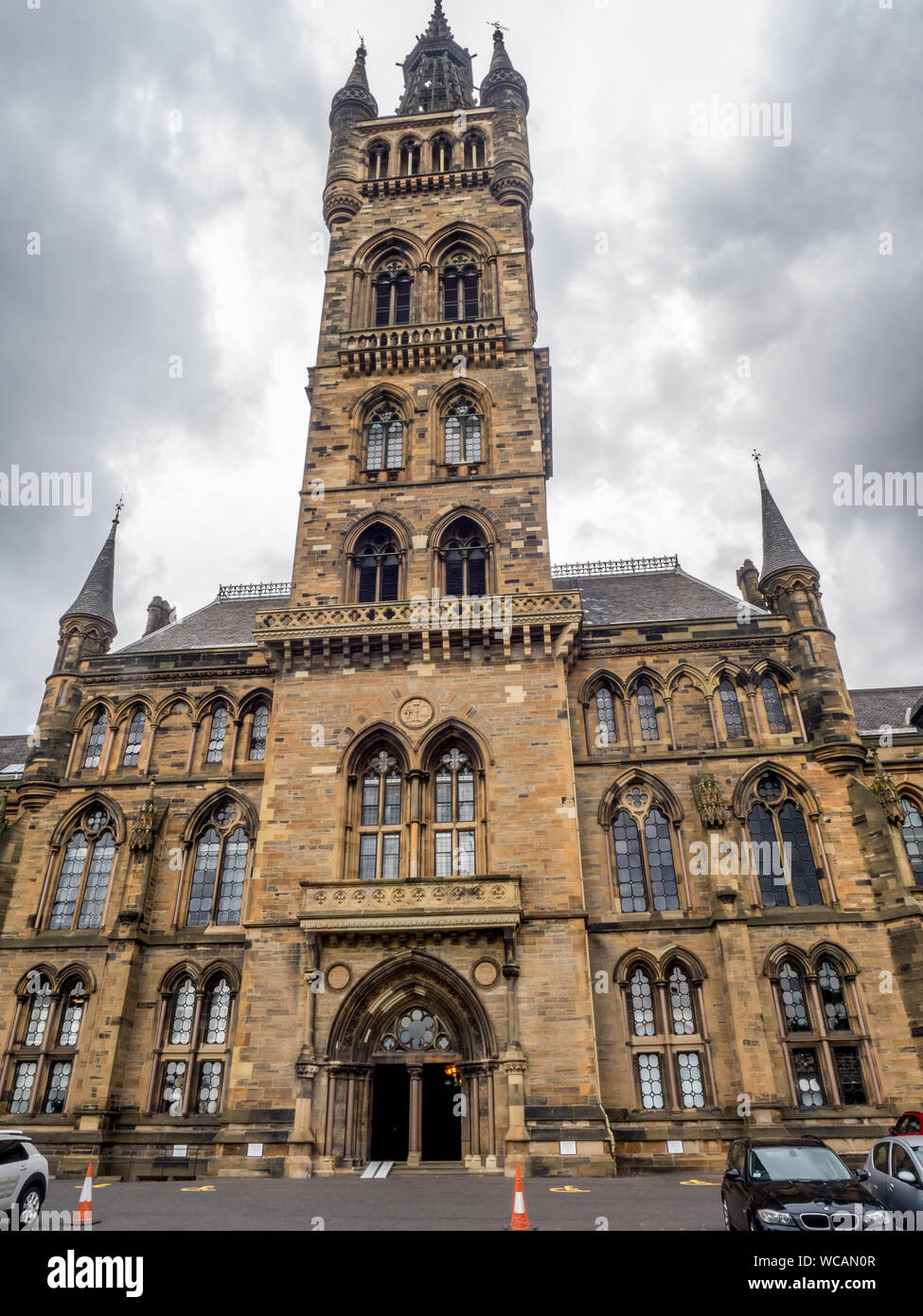 Université de Glasgow le 20 juillet 2017 à Glasgow, en Écosse. L'Université de Glasgow est l'une des quatre anciennes universités d'Angleterre. Banque D'Images