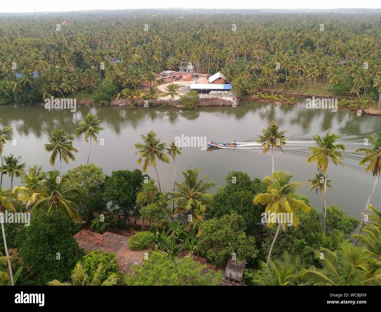 Paysage des backwaters du kerala Banque de photographies et d’images à ...