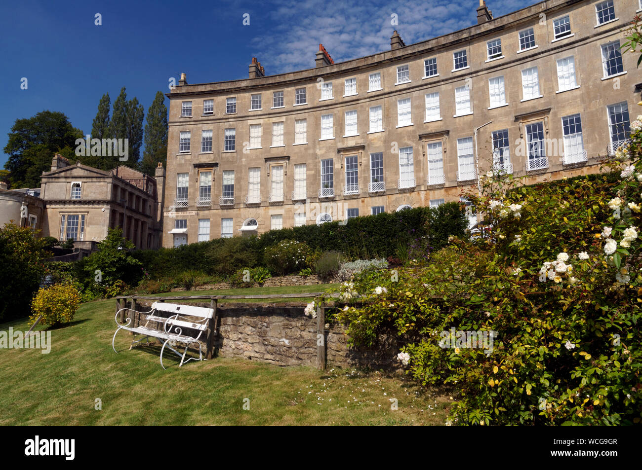 Cavendish Crescent, Bath, Somerset, Angleterre, Royaume-Uni. Banque D'Images