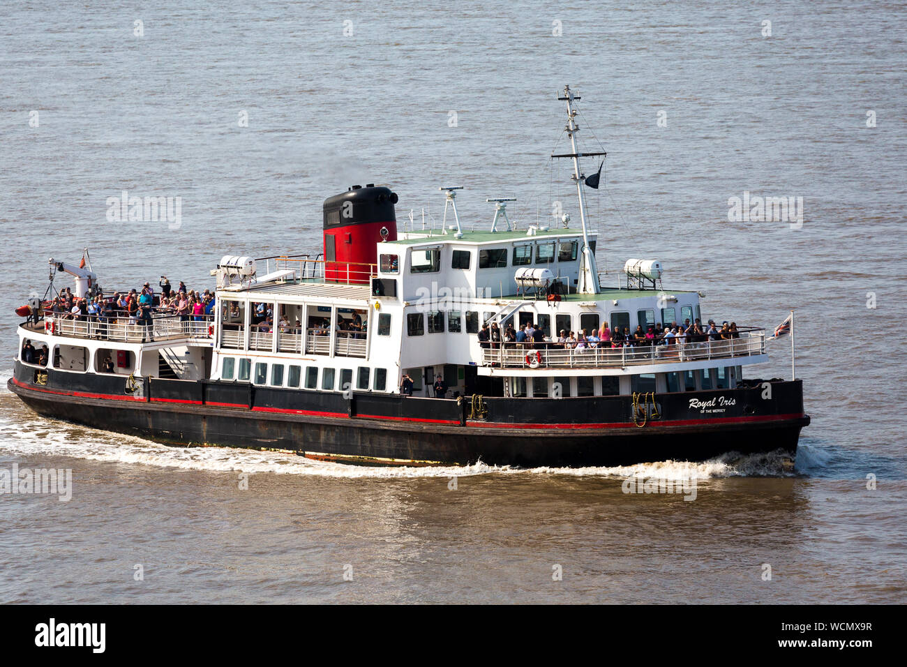 MV Royal Iris. La traversée en ferry de la rivière Mersey. Le Merseyside. Liverpool Angleterre UK Banque D'Images