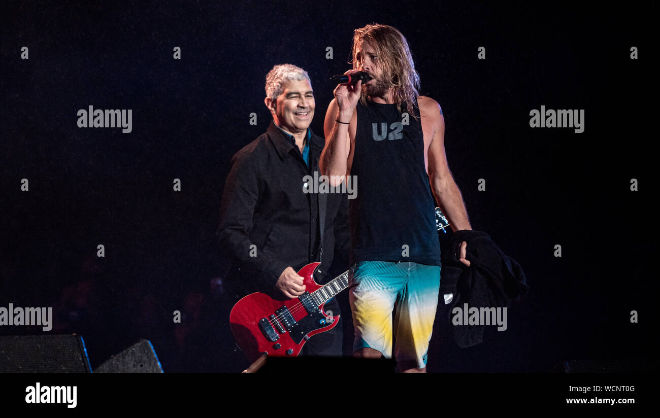 Les Foo Fighters à RDS Arena, Dublin 21 Août 2019 Banque D'Images