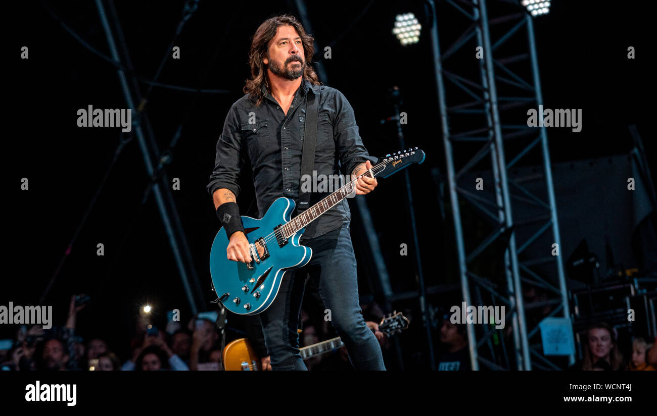 Les Foo Fighters à RDS Arena, Dublin 21 Août 2019 Banque D'Images