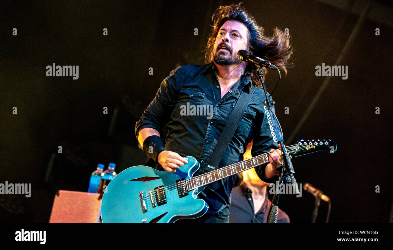 Les Foo Fighters à RDS Arena, Dublin 21 Août 2019 Banque D'Images