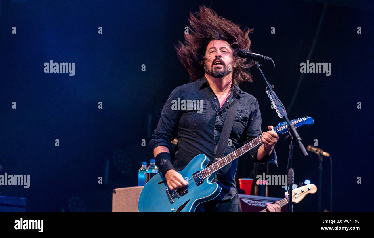 Les Foo Fighters à RDS Arena, Dublin 21 Août 2019 Banque D'Images