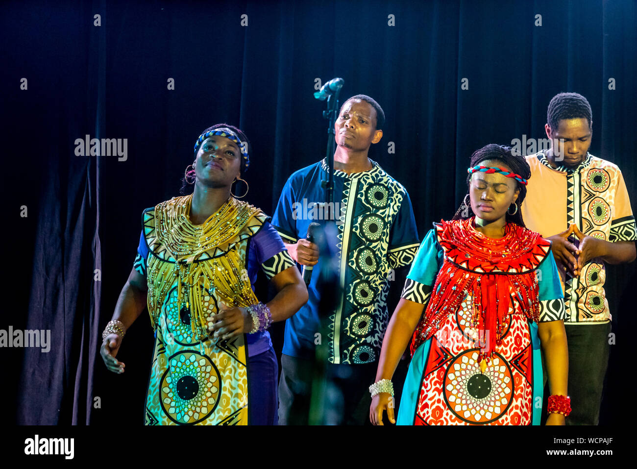 Soweto Gospel Choir à Adelaide Fringe saison, Adélaïde, Australie Banque D'Images