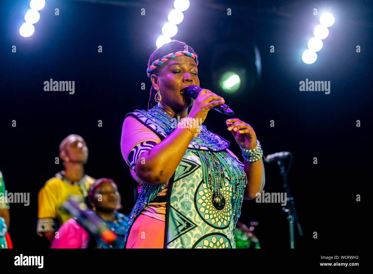 Soweto Gospel Choir à Adelaide Fringe saison, Adélaïde, Australie Banque D'Images