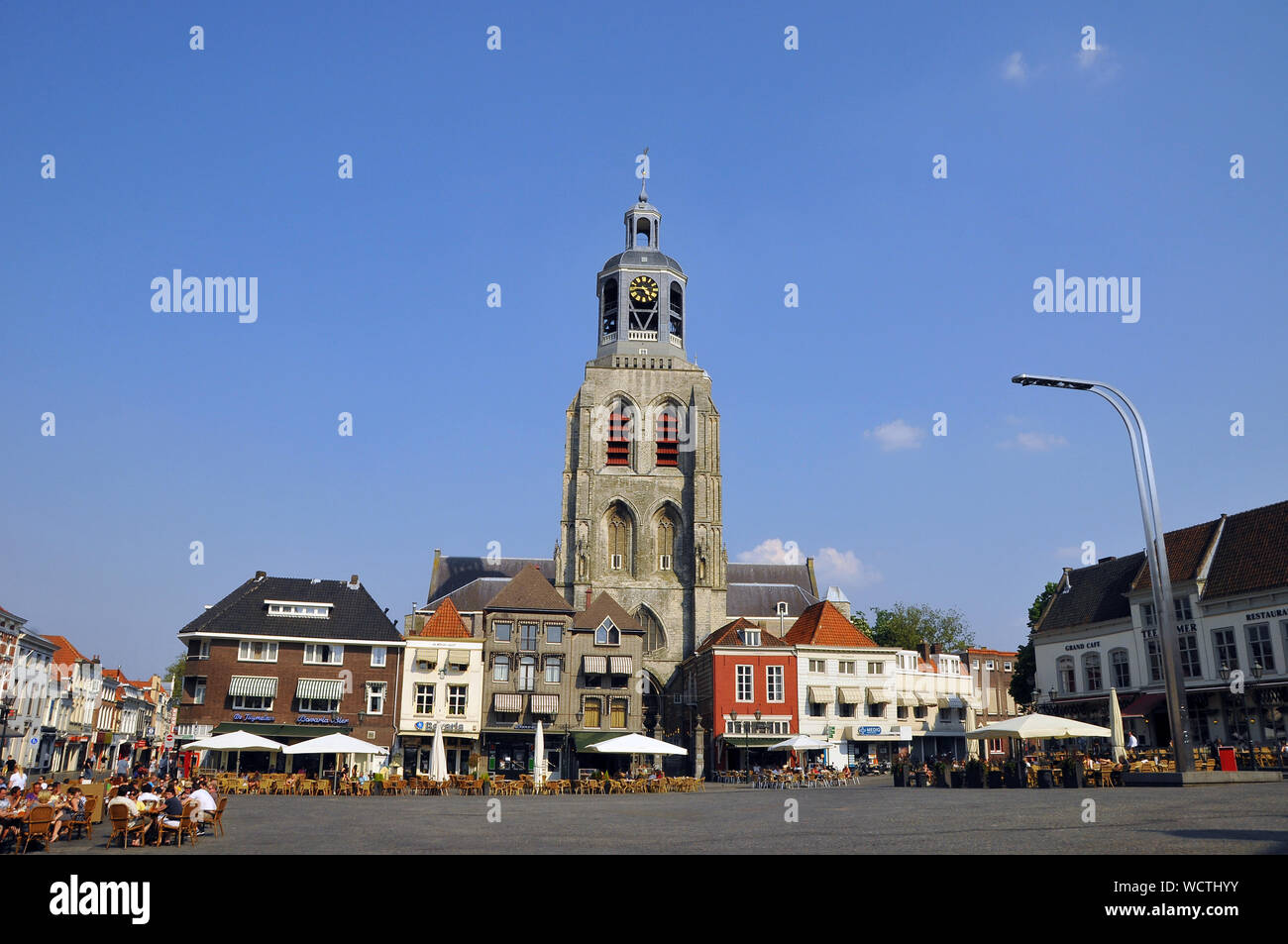 Grote Markt, Bergen op Zoom, Pays-Bas, Europe Banque D'Images