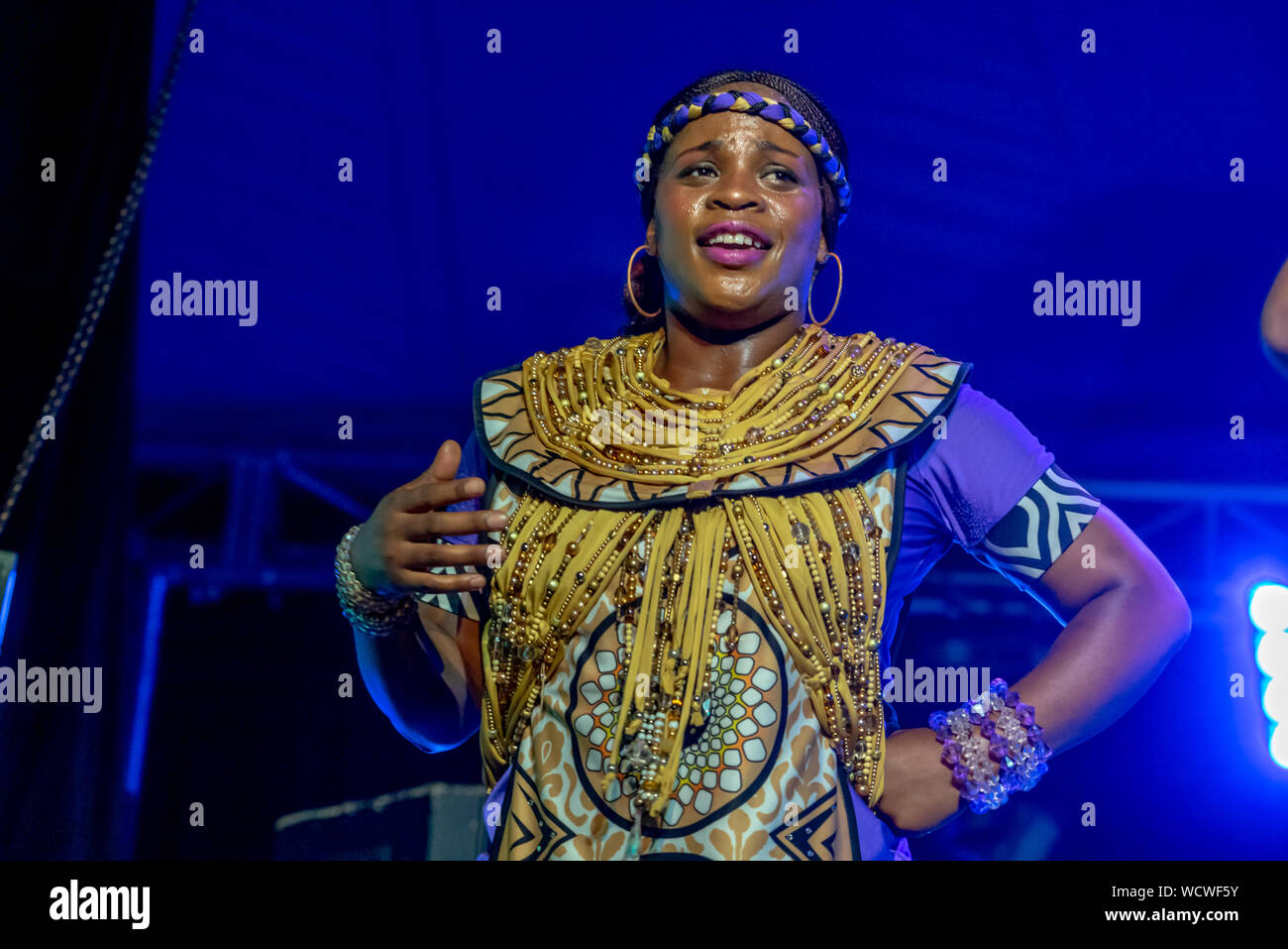 Soweto Gospel Choir à Adelaide Fringe saison, Adélaïde, Australie Banque D'Images