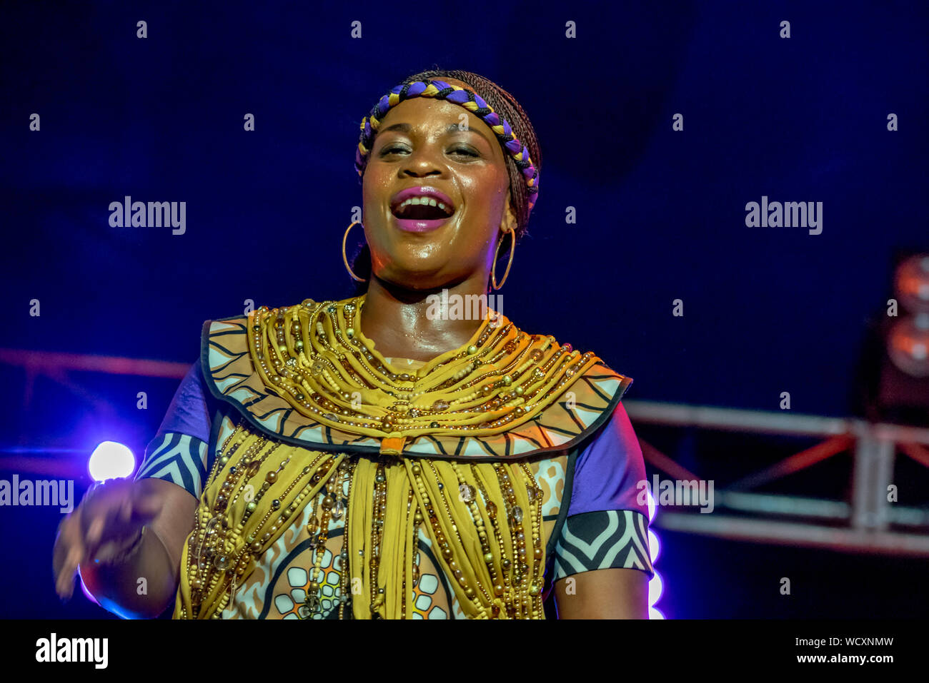 Soweto Gospel Choir à Adelaide Fringe saison, Adélaïde, Australie Banque D'Images