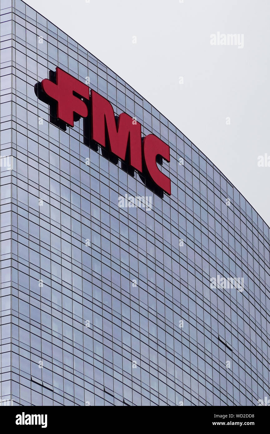 FMC Corporation à Philadelphie PA Banque D'Images