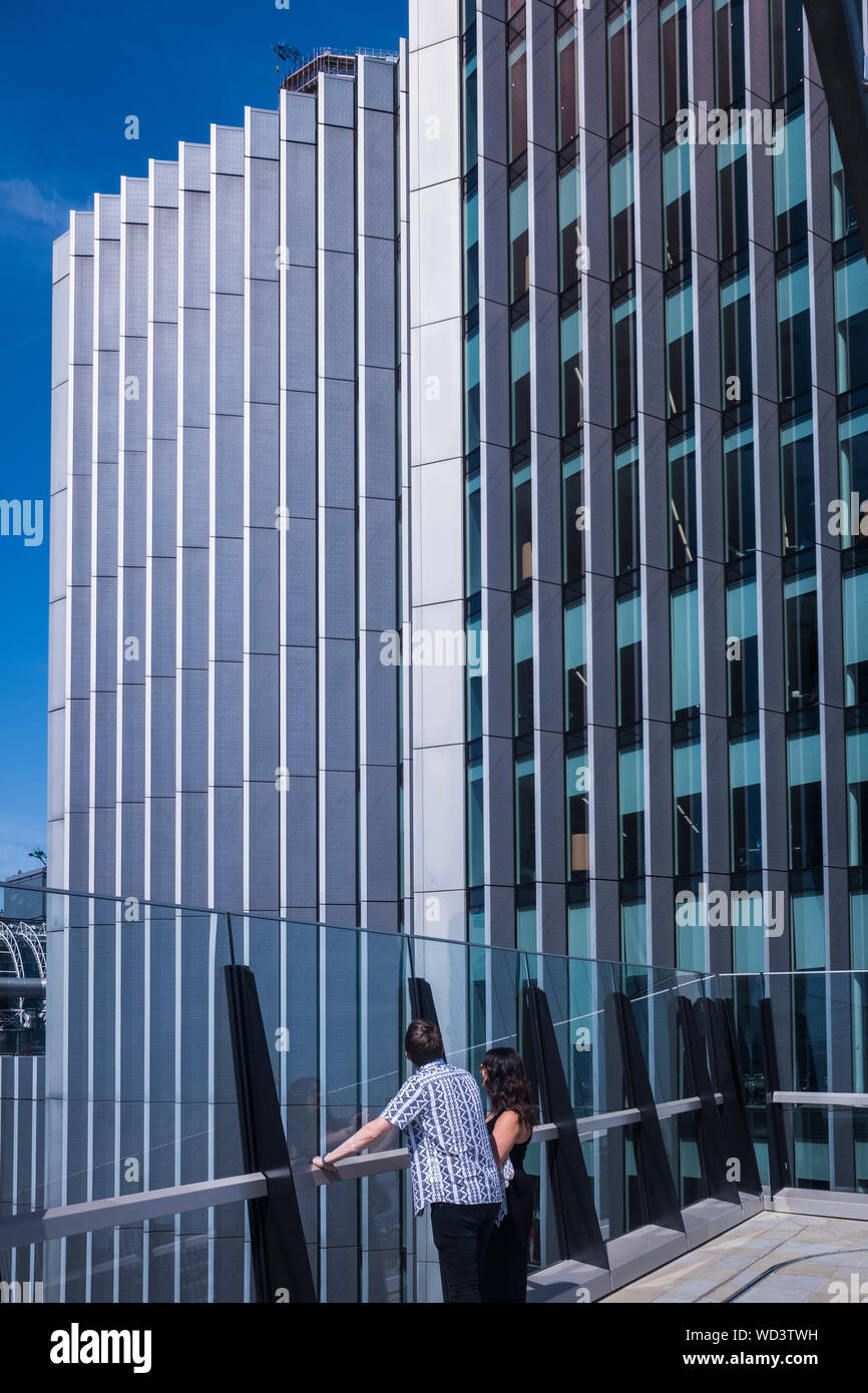 Le jardin de 120 Fenchurch Street, City of London, Angleterre, Royaume-Uni Banque D'Images