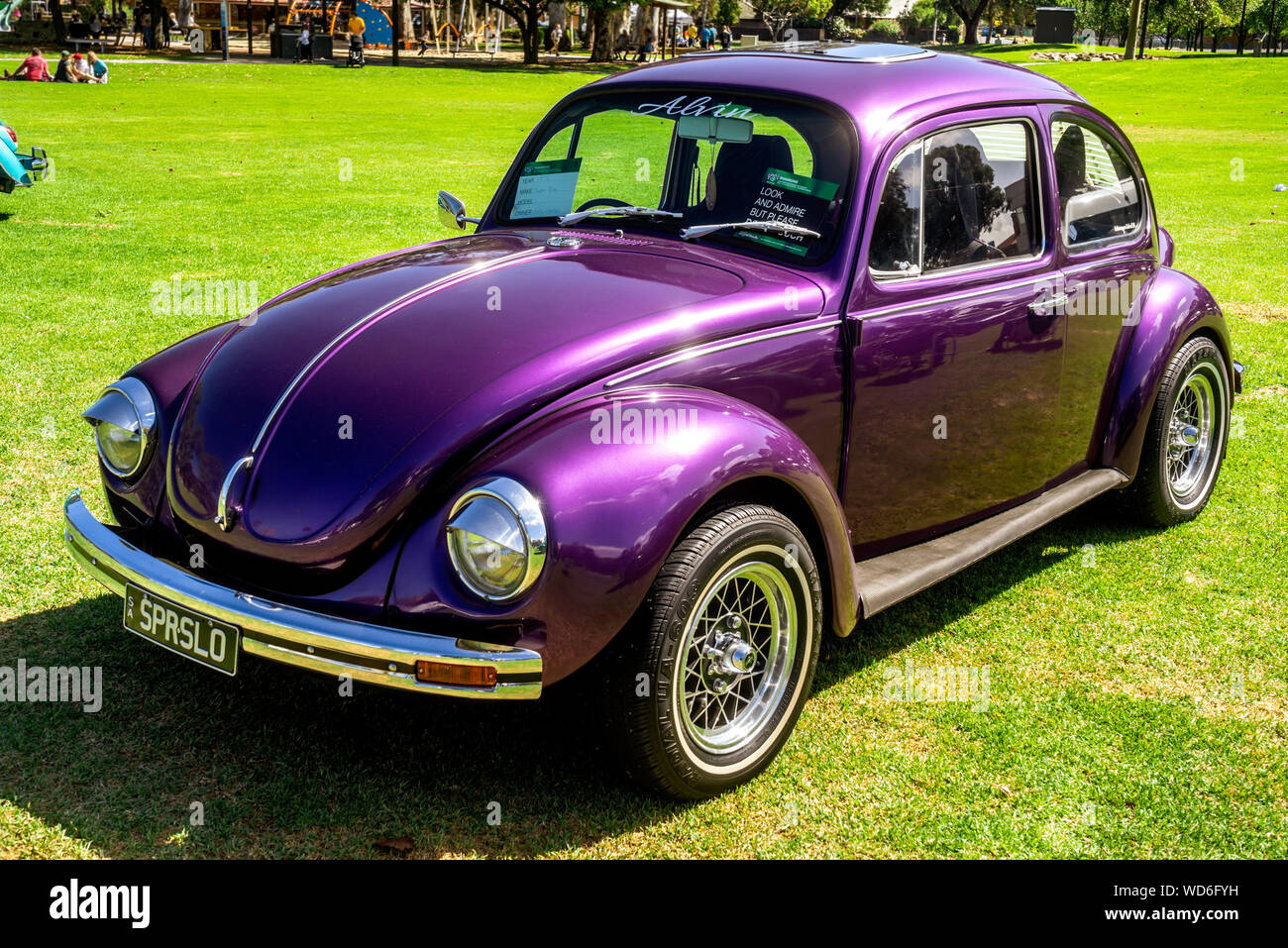 Afficher la vieille voiture Volkswagen d'Adélaïde, SA, Australie Banque D'Images