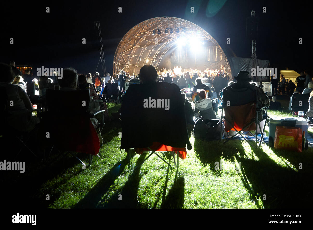 Shuttleworth Flying Proms Banque D'Images