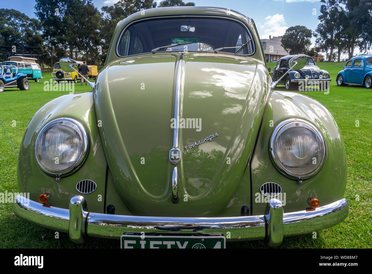 Afficher la vieille voiture Volkswagen d'Adélaïde, SA, Australie Banque D'Images