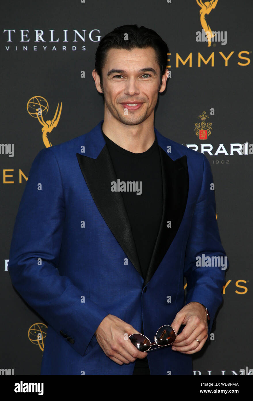 North Hollywood, CA. Août 28, 2019. Paul Telfer, au 2019 de jour Groupe de pairs Célébration à Saban Media Centre à North Hollywood, Californie le 28 août 2019. Credit : Faye Sadou/media/Alamy Punch Live News Banque D'Images