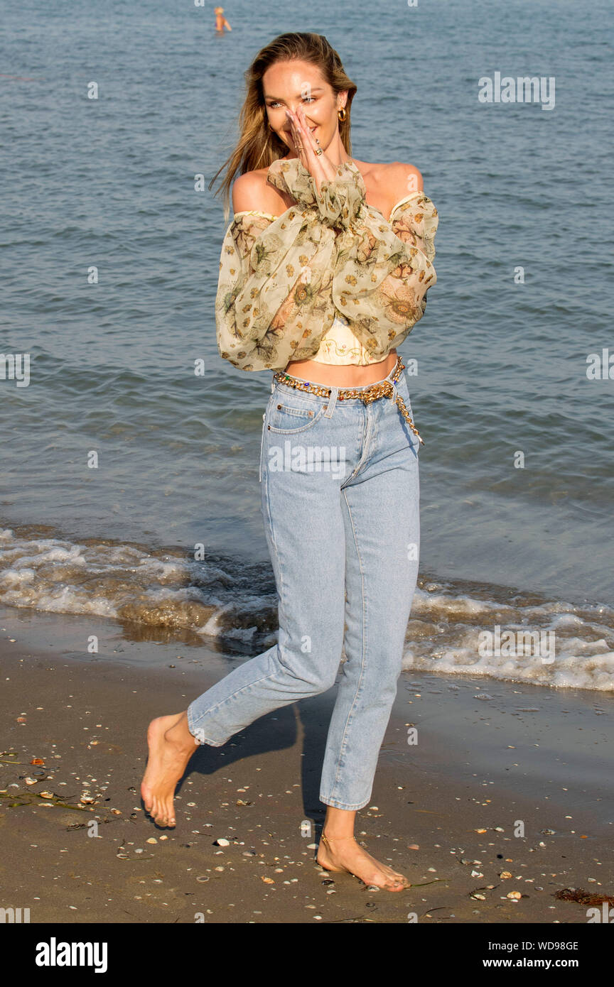 Candice Swanepoel lors d'un photocall à la Biennale di Venezia 2019 / 76e Festival International du Film de Venise au Lido. Venise, l'utilisation dans le monde entier 27.08.2019 | Banque D'Images