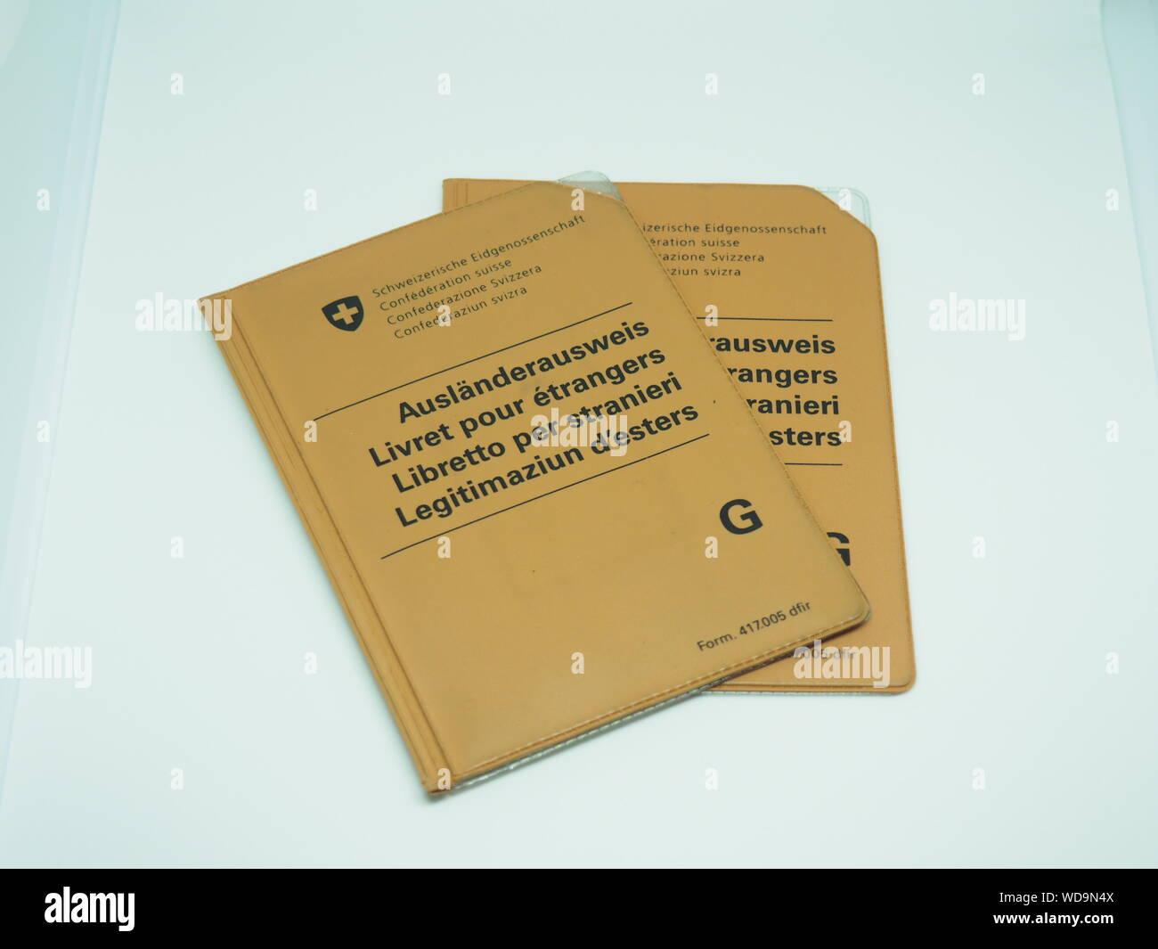 Permis de travail suisse Banque de photographies et d’images à haute résolution Alamy