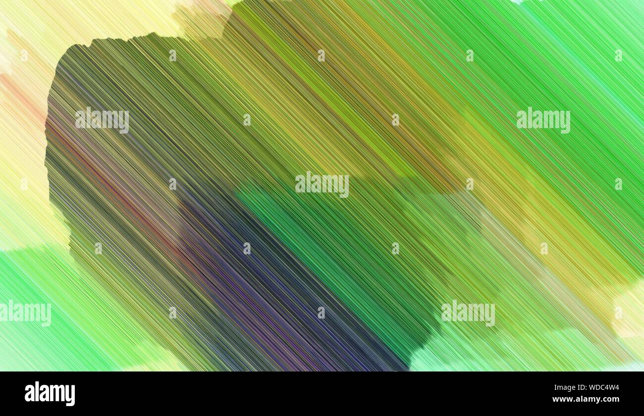 Les couleurs lumineuses modernes. fond vert moyen, vert olive, vert forêt et couleurs. ligne diagonale art design peut être utilisé pour l'écran Cartes, poster Banque D'Images