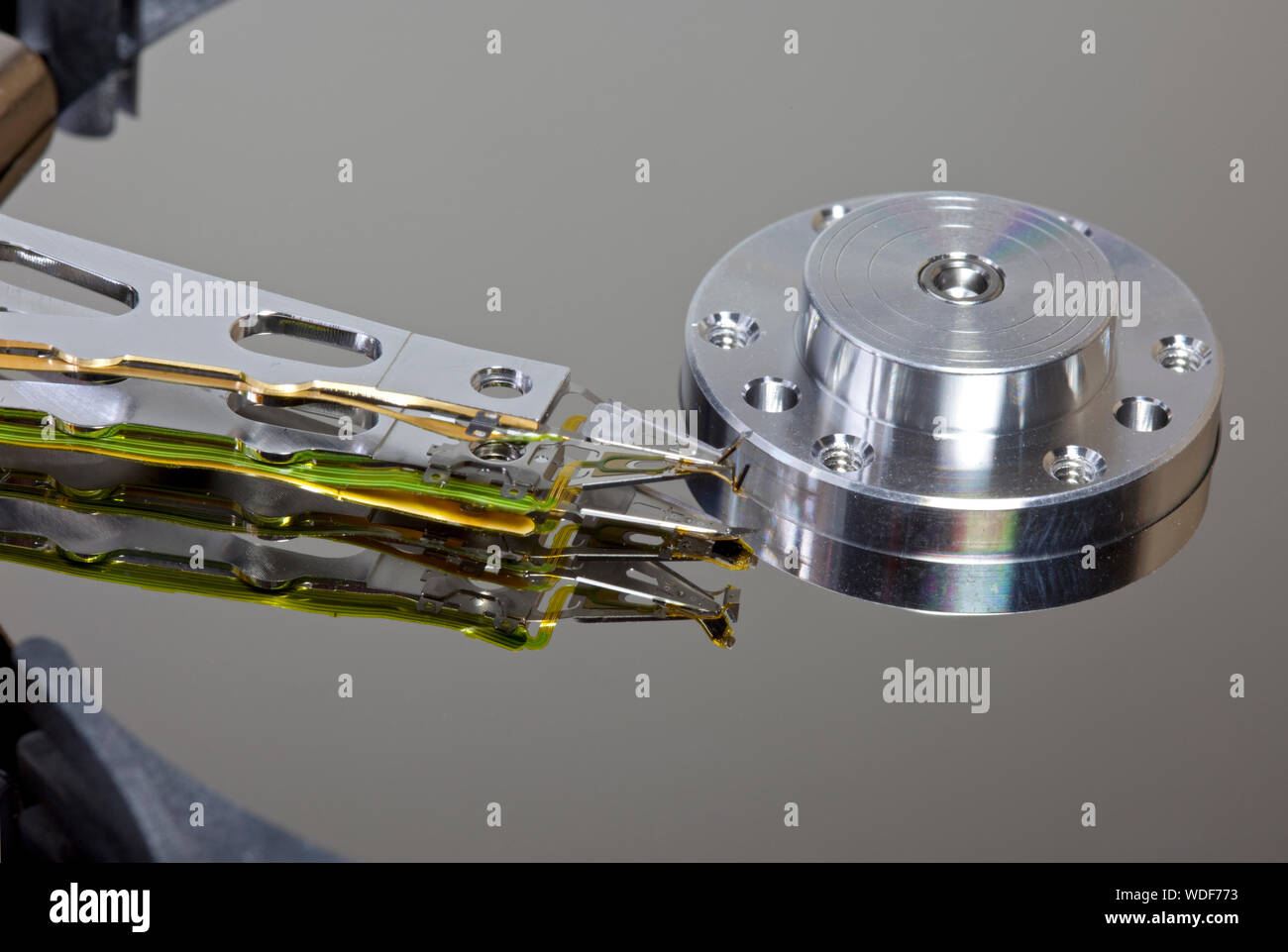 L'intérieur du disque dur Banque D'Images