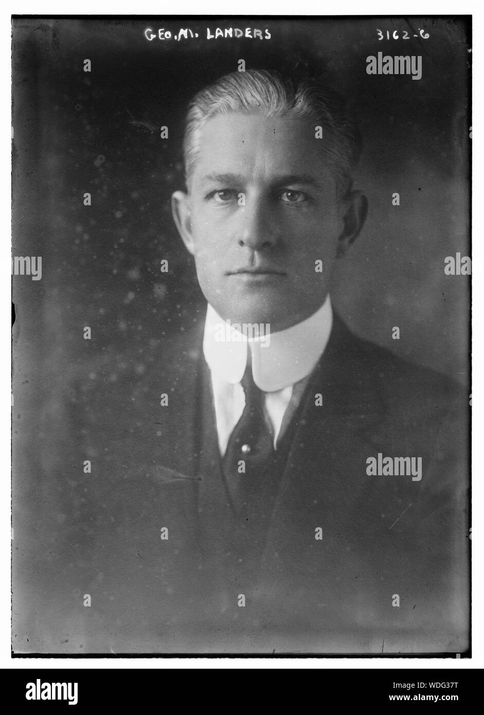 Geo. M. Landers Abstract/moyenne : 1 négative : 5 x 7 in. ou moins. Banque D'Images