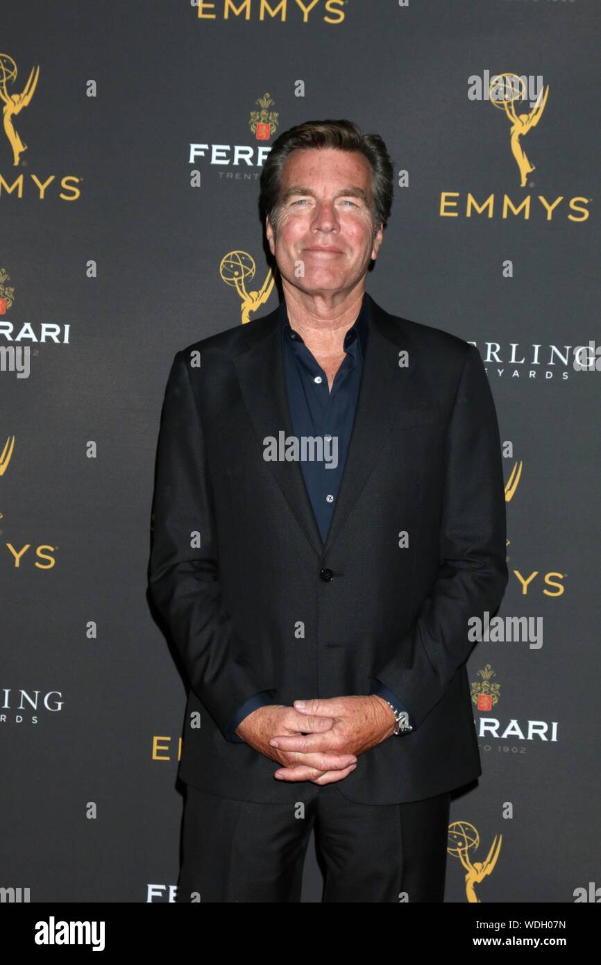 Los Angeles, CA. Août 28, 2019. Peter Bergman aux arrivées pour la 71e saison des prix Emmy de la télévision le jour de la réception de l'Académie, le loup Théâtre au Saban Media Center, Los Angeles, CA, le 28 août 2019. Credit : Priscilla Grant/Everett Collection/Alamy Live News Banque D'Images