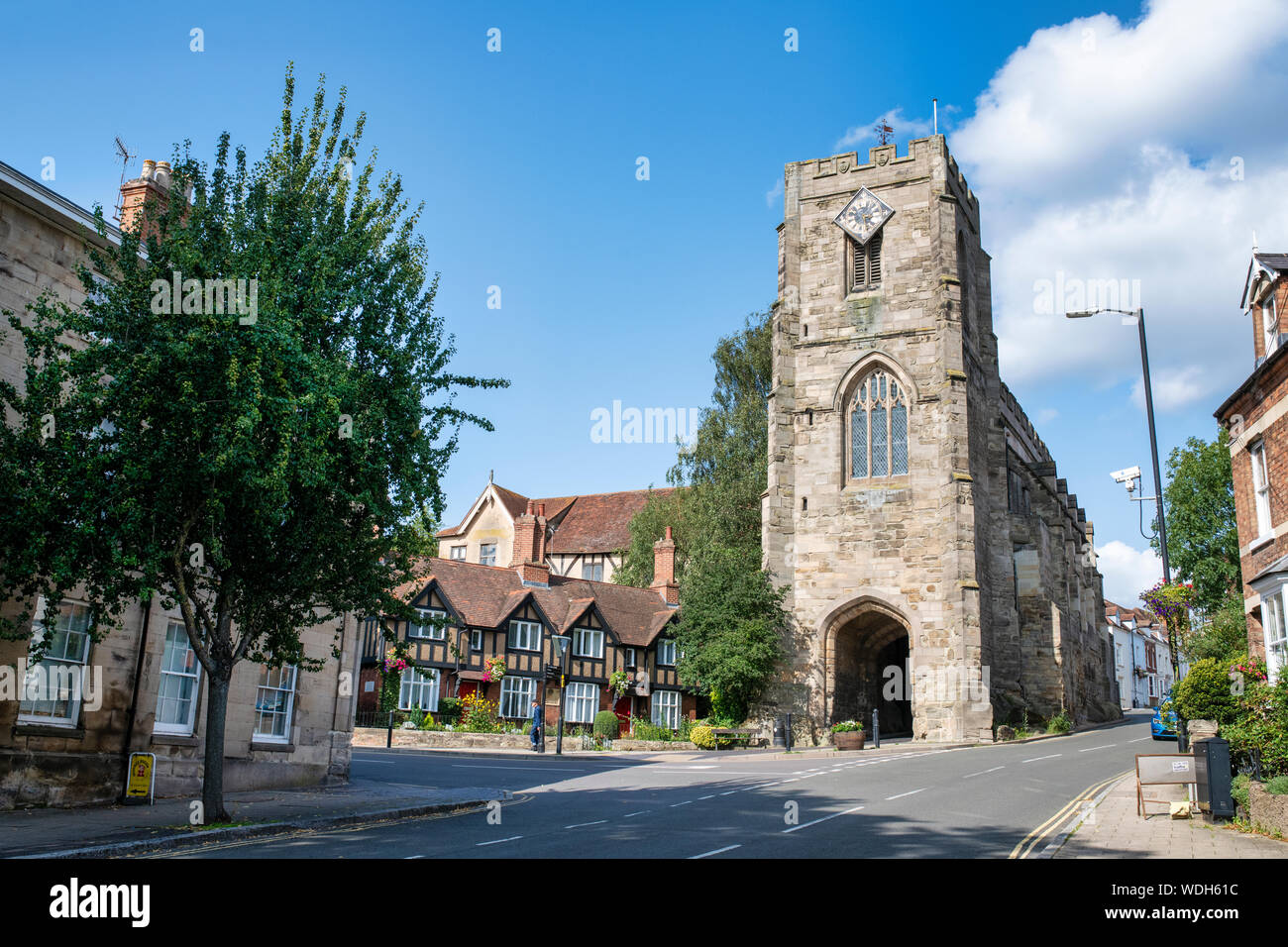 Chapelle St James West Gate. Warwick, Warwickshire, Angleterre Banque D'Images