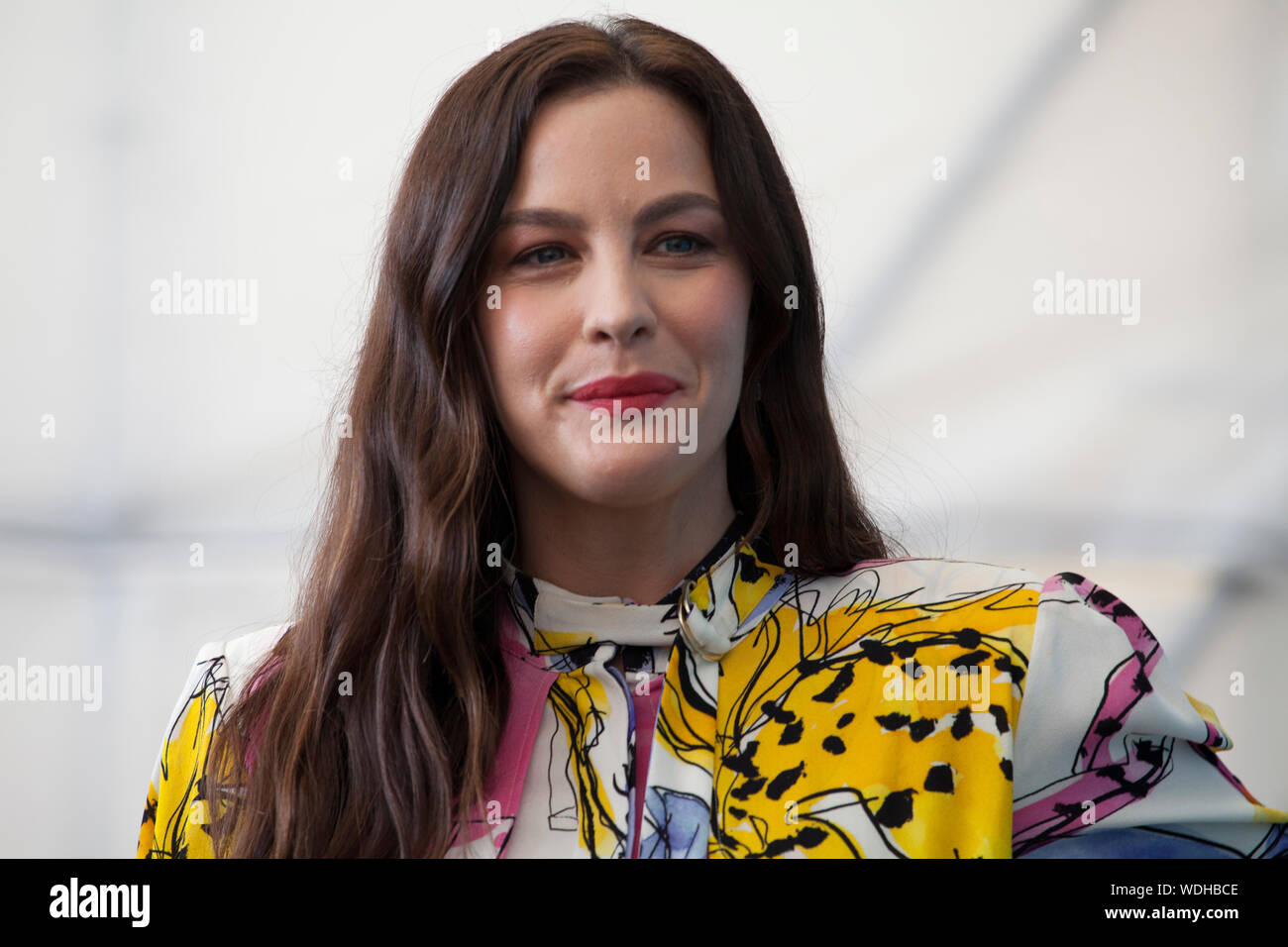 Liv Tyler au photocall pour le film Ad Astra à la 76e Mostra de Venise, le jeudi 29 août 2019, Venise, Italie. Banque D'Images