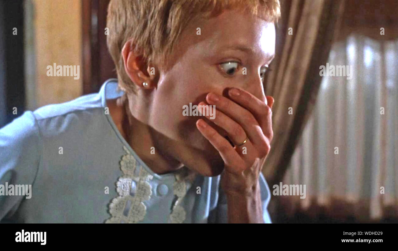 ROSEMARY'S BABY 1968 Paramount Pictures film avec Mia Farrow Banque D'Images